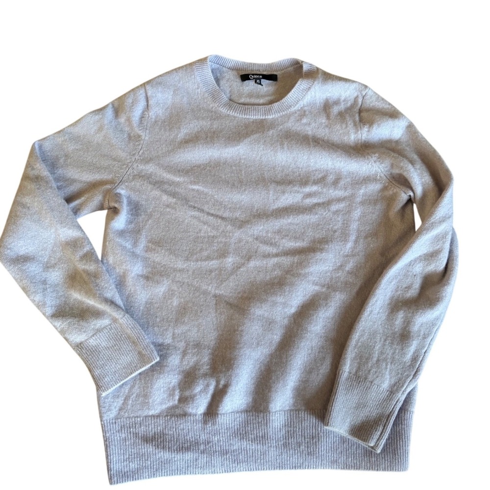 QUINCE Mongolian Cashmere Crewneck Sweater Size Small‎